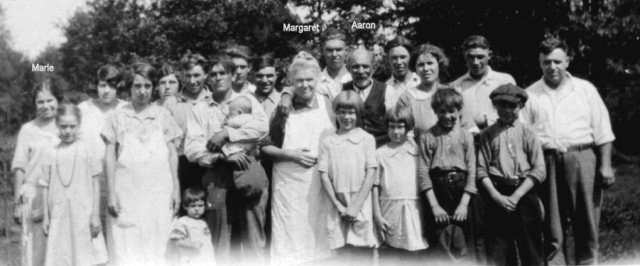 Aaron and Margaret Jones and lots of unknown people 3